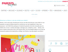 Tablet Screenshot of concours.momes.net