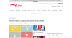 Desktop Screenshot of diaporamas.momes.net