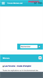 Mobile Screenshot of forum.momes.net